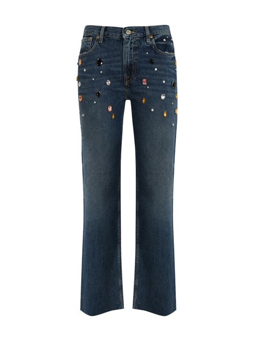 Jeans Sofia Desert wash con applicazioni Roy Roger's | ROG0003D1952796C0999